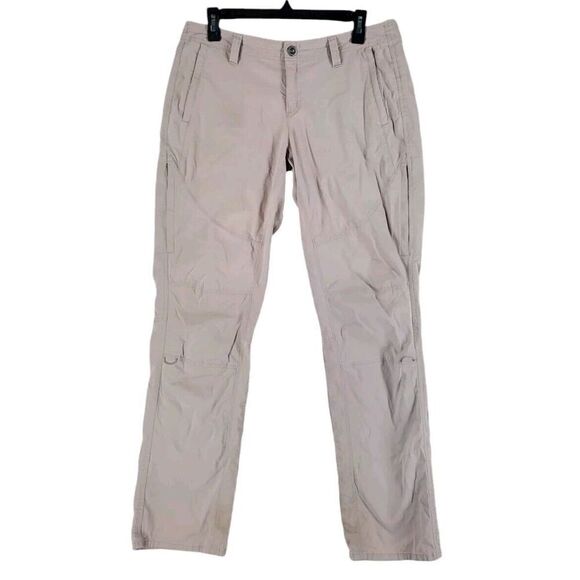 Kuhl Spire Convertible Roll Up Pants Womens 10 R Tan Beige Hiking (31x31.5) - Picture 1 of 16
